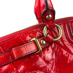 Coach Red Patent Leather Two-Way Bag