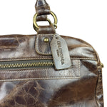 Balenicaga Brown Leather Whistle Handbag