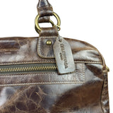Balenicaga Brown Leather Whistle Handbag