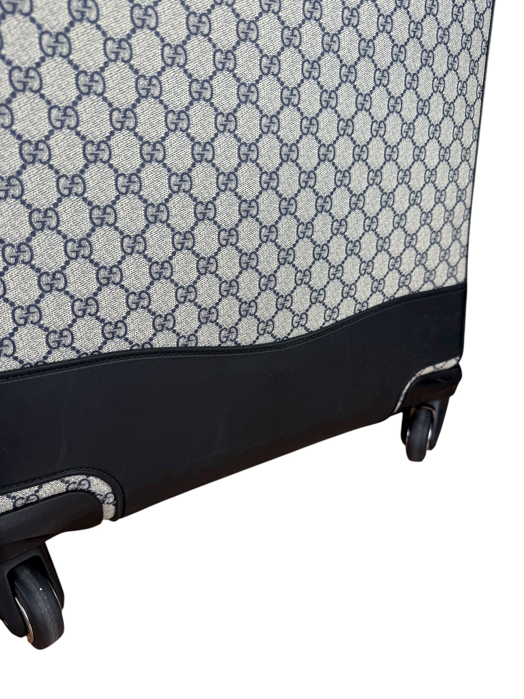 Gucci GG Savoy Navy Medium Trolley Luggage