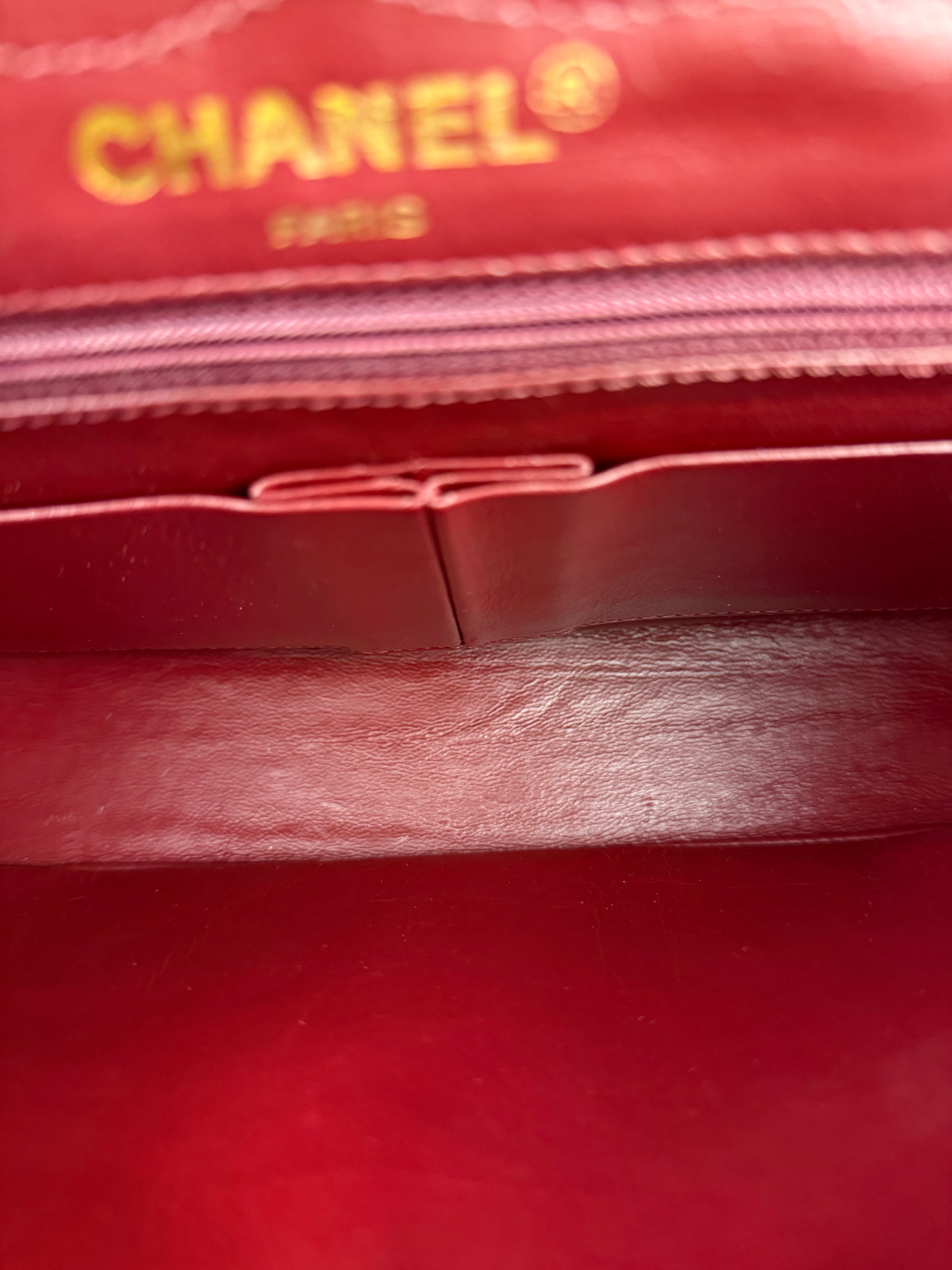 Chanel Paris Matelasse Lambskin Quilted Flap 1994