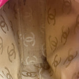 Chanel Vintage Pink Leather Wild Stitch Surpique Tote Bag