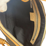 Gucci Vintage Black GG Horsebit Shoulder Bag