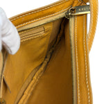 Celine Navy Denim/Leather Trim C Macadam Pochette