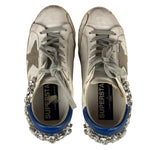 Golden Goose Superstar Sneakers Crystal Embellishments