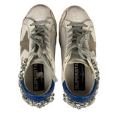 Golden Goose Superstar Sneakers Crystal Embellishments