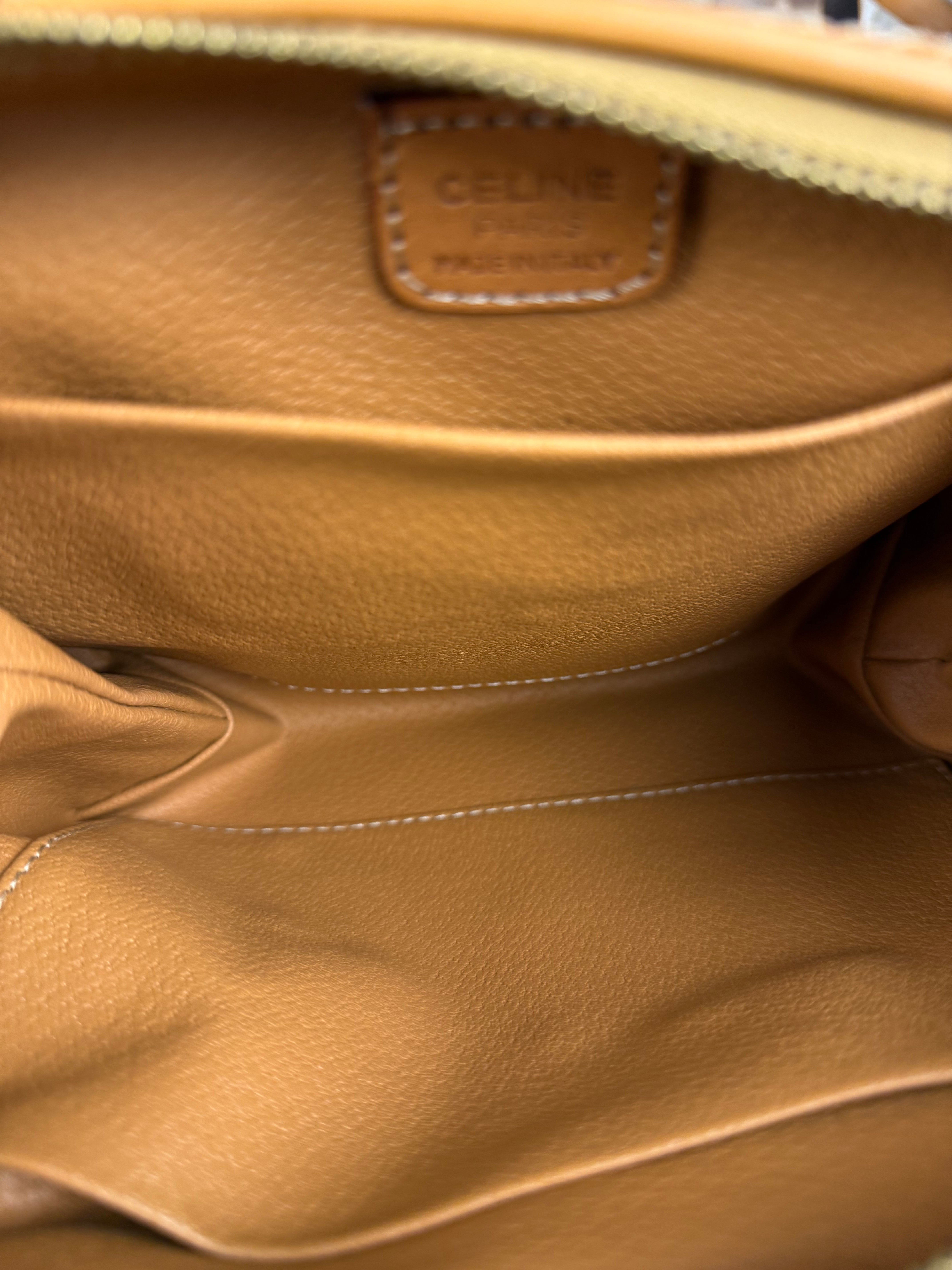 Celine Vintage Macadam Travel Pouch