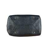 Burberry Black Pebbled Leather Shoulder Bag