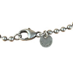 Tiffany & Co. Sterling Silver Dog Tag Pendant Neckless