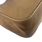 Prada Brown Nylon Pochette Shoulder Bag
