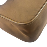 Prada Brown Nylon Pochette Shoulder Bag
