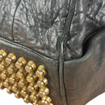 Alexander Wang Black Leather Rocco Duffel Line Shoulder/HandBag