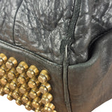 Alexander Wang Black Leather Rocco Duffel Line Shoulder/HandBag