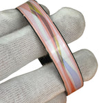 Hermes Abstract Wave Multicolor Bangle Bracelet