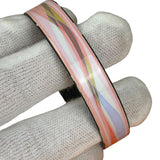 Hermes Abstract Wave Multicolor Bangle Bracelet