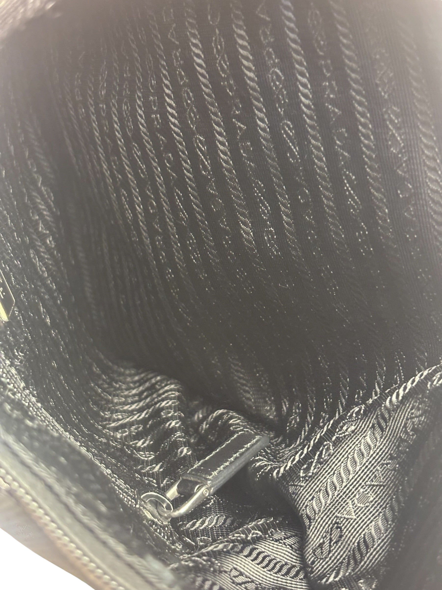 Prada Vintage Nylon Pouch Messenger Bag