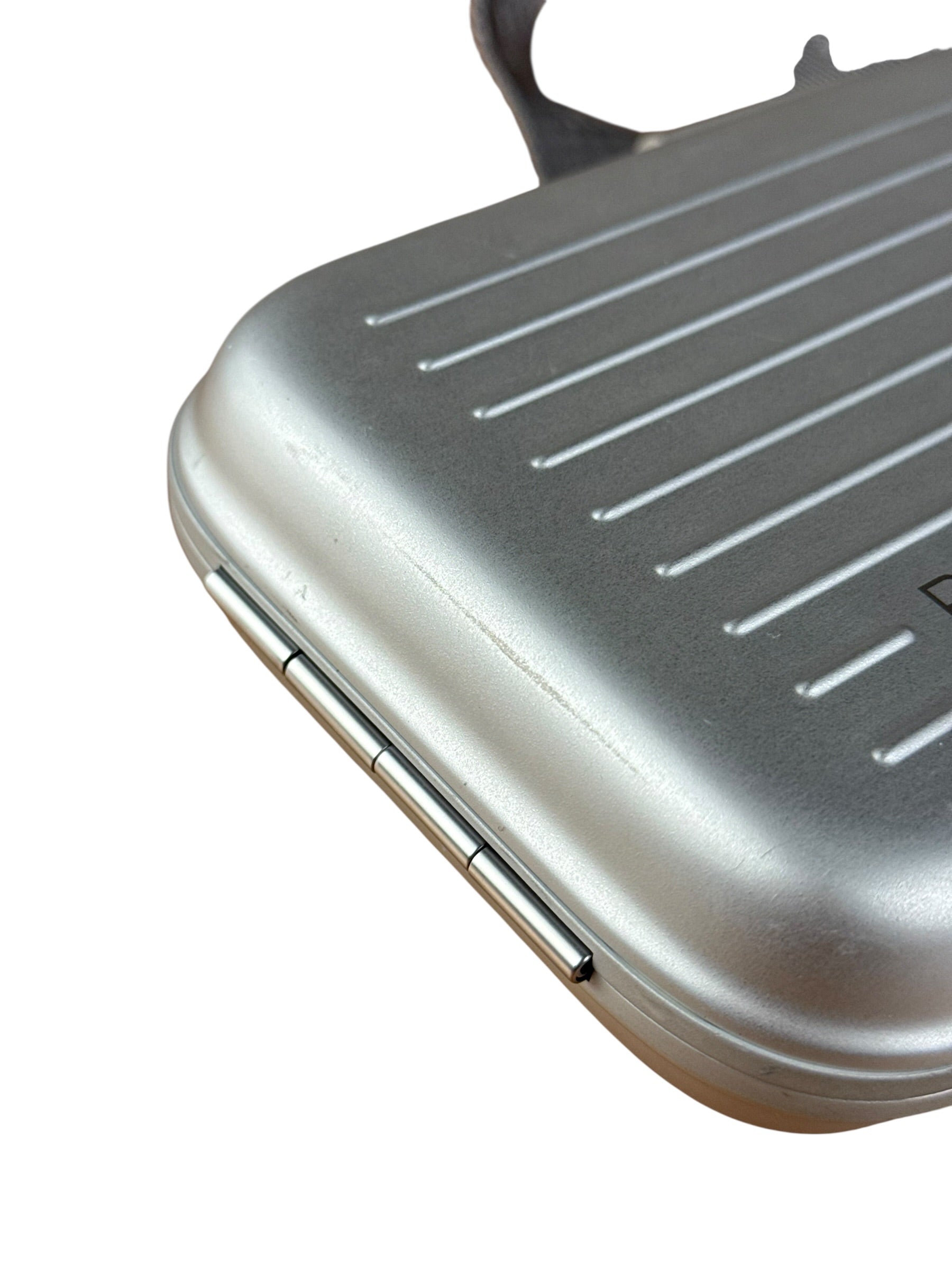 Rimowa Aluminium Personal Sling Clutch Silver