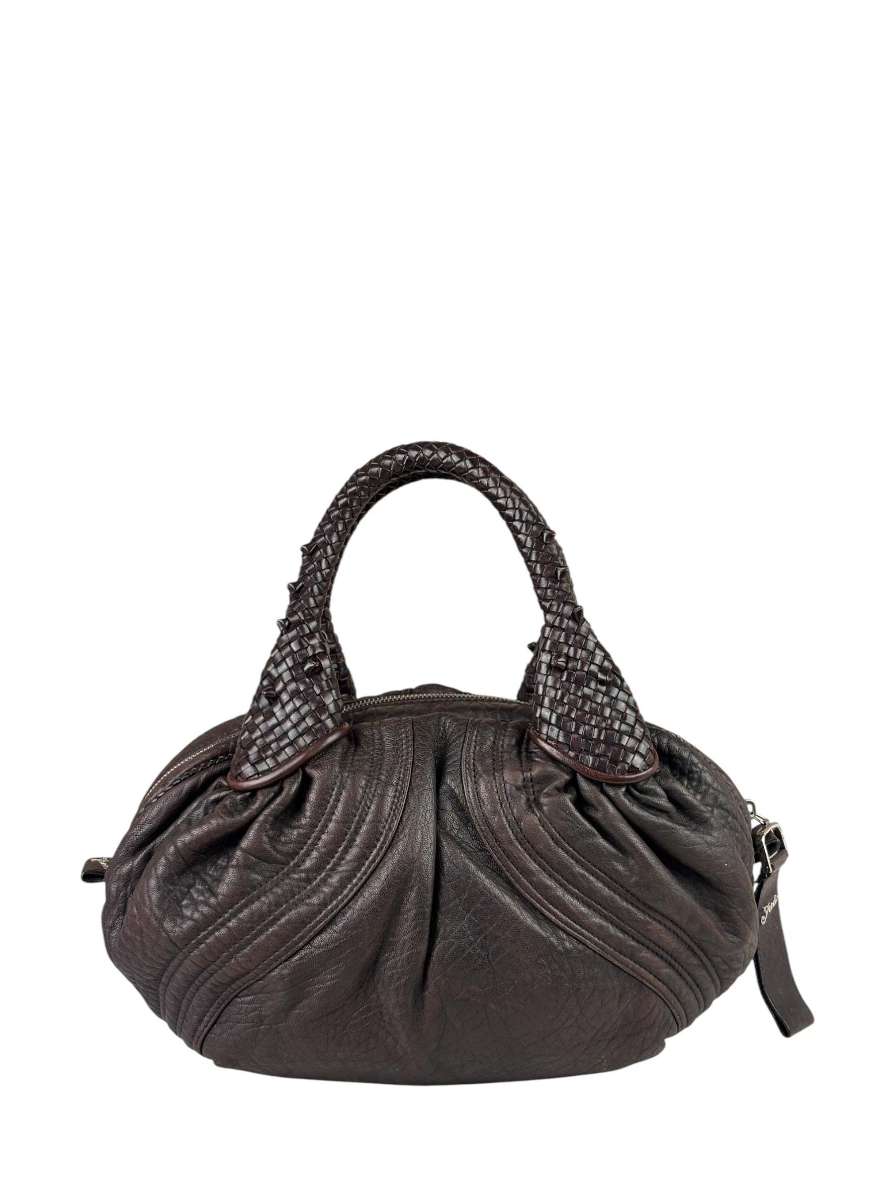 Fendi Vintage Brown Small Spy Bag