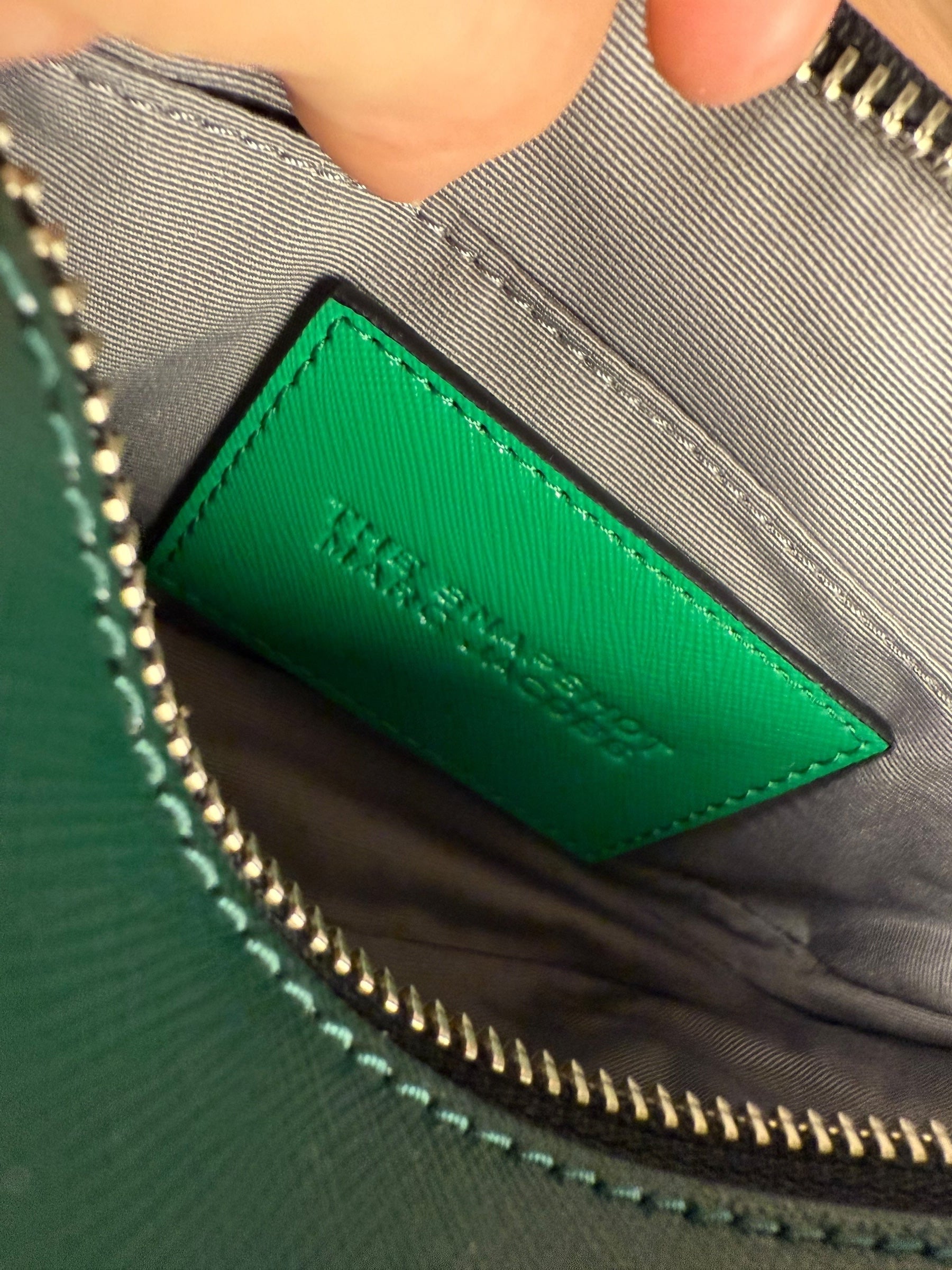 Marc Jacobs Green Camera Crossbody Bag