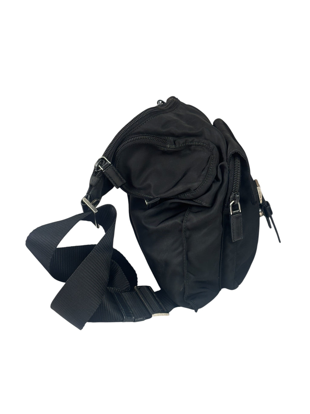 Prada Vintage Nylon Pouch Messenger Bag