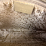 Gucci Vintage Beige Patent Leather Lady Lock Jackie Shoulder Bag