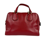 Coach Red Leather Mini Rowan Two-Way Bag
