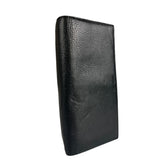 Coach Black Leather Long Wallet