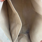 Chloe Leather Trim Woody Medium Tote Bag