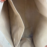 Chloe Leather Trim Woody Medium Tote Bag