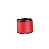 Chanel Paris Red Leather Wrap Ring
