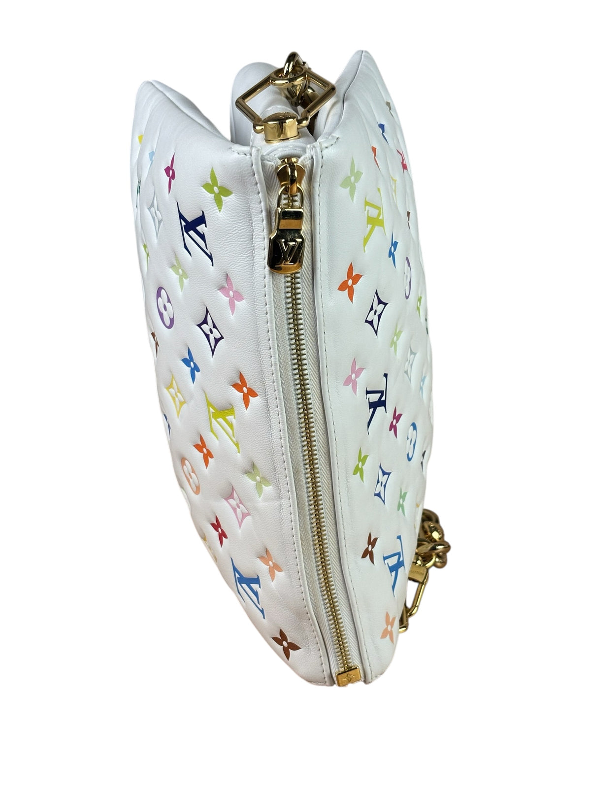 Louis Vuitton x Takashi Murakami Colorblock Monogram Coussin Two-Way Bag PM