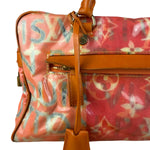 Louis Vuitton Richard Prince Orange Vinyl Canvas Monogram Hand Bag PM