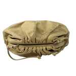Bottega Veneta Beige Leather Kraft Paper Mini Pouch