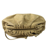 Bottega Veneta Beige Leather Kraft Paper Mini Pouch