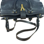 YSL Black Leather Cabas Chyc 2Way