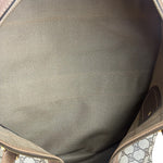 Gucci GG Vintage Coated Canvas Boston Bag