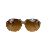 Gucci Vintage Gold Square Frame Sunglasses