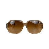 Gucci Vintage Gold Square Frame Sunglasses