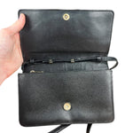 Prada Saffiano Lux Bow Crossbody Wallet