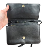 Prada Saffiano Lux Bow Crossbody Wallet
