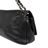 Chanel Black Leather CC Mirrored Mosaic Flap Bag 2008