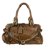 Chloe Vintage Brown Paddington Leather Handbag
