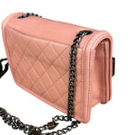 Chanel Pink Mini Boy Brick Chain Flap Bag 2013