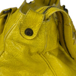 Balenciaga Yellow Leather Classic City Bag