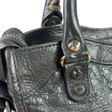 Balenciaga Grey Calfskin Mini Le City Bag