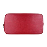 Louis Vuitton Red Epi Alma Handbag