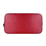 Louis Vuitton Red Epi Alma Handbag