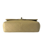 Chanel Vintage Beige Quilted Leather Diana Flap Bag 1989