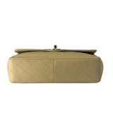 Chanel Vintage Beige Quilted Leather Diana Flap Bag 1989
