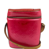 Louis Vuitton Vintage Fuchsia Pink Vernis Sullivan Verrical Crossbag